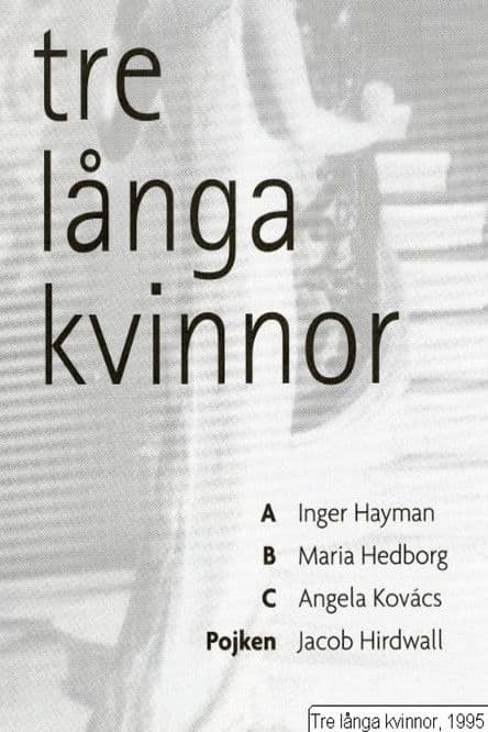 Tre långa kvinnor poster