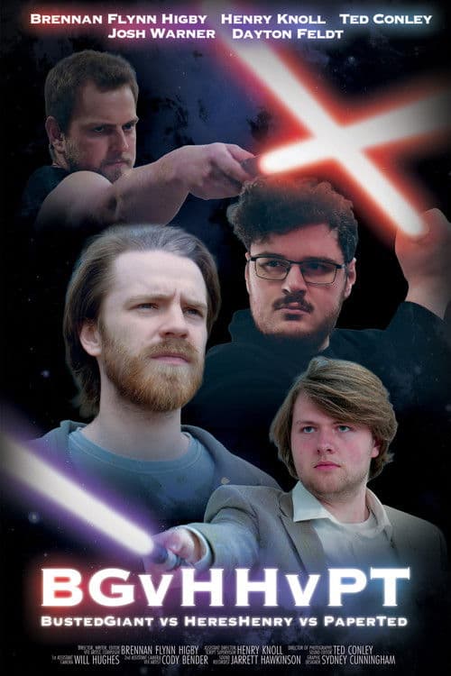 BGvHHvPT: BustedGiant vs. HeresHenry vs. PaperTed poster