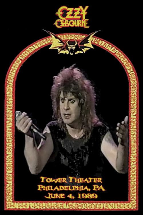 Ozzy Osbourne: (1989) Philadelphia, PA poster