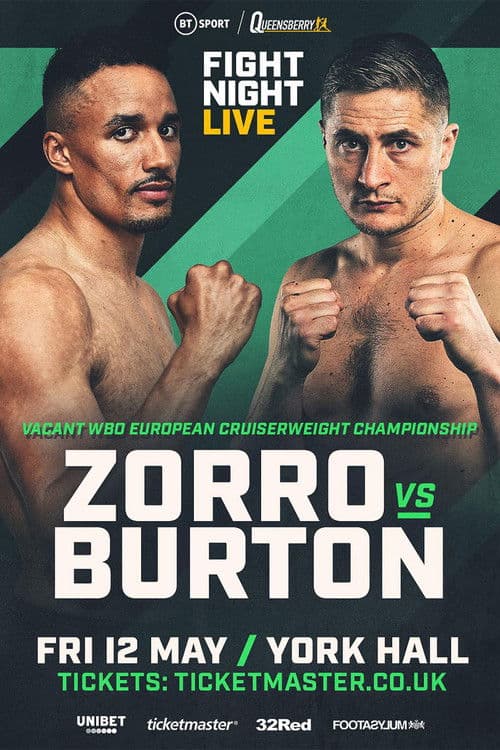 Ellis Zorro vs. Hosea Burton poster