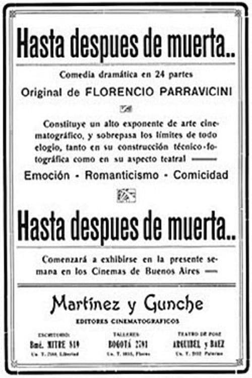 'Til After Her Death poster