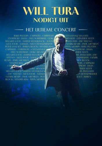 Will Tura nodigt uit poster