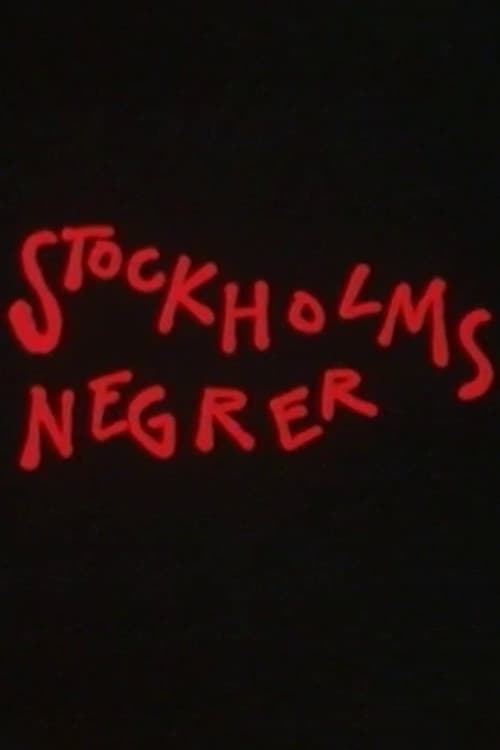 Stockholms negrer poster