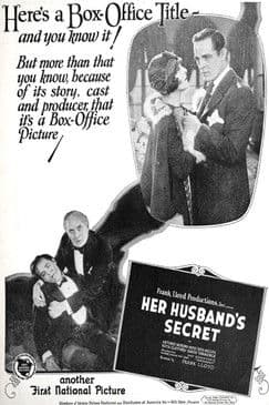 Her Husband's Secret poster
