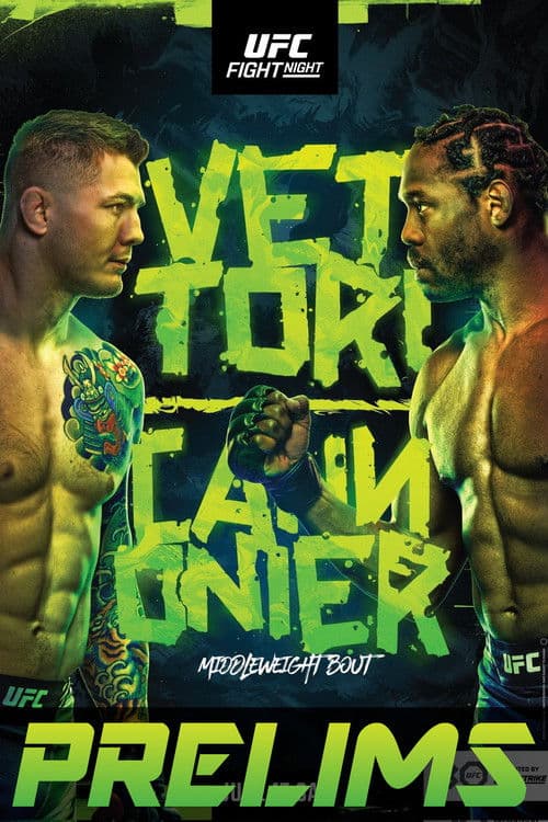 UFC on ESPN 47: Vettori vs. Cannonier poster