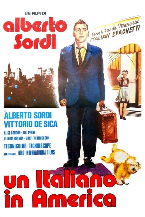 An Italian in America poster