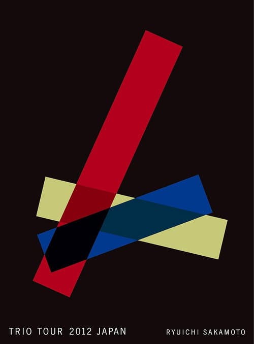 Ryuichi Sakamoto | Trio Tour 2012 poster