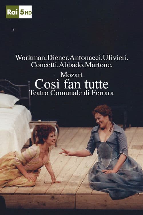 Così Fan Tutte - Teatro Comunale di Ferrara poster