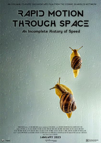 Rapid Motion Through Space: An Incomplete History of Speed poster