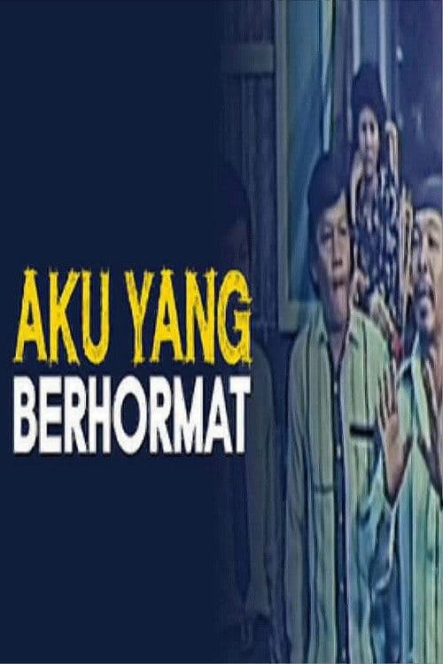 Aku Yang Berhormat poster