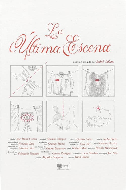 La última escena poster