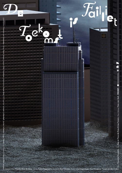 De Toekomst is Failliet poster