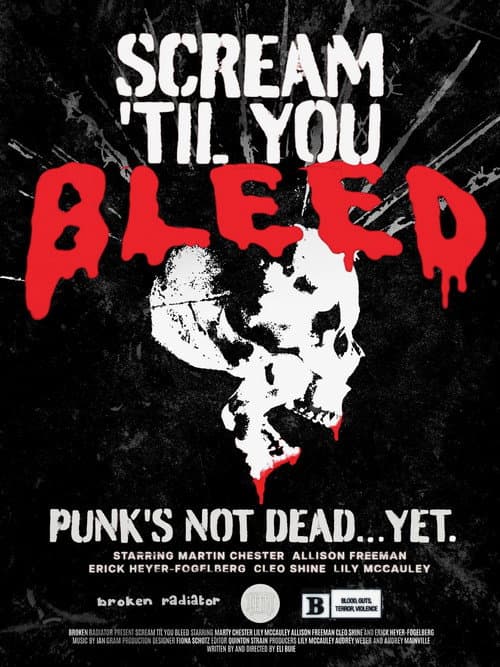 Scream 'Til You Bleed poster