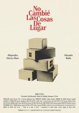 No cambié las cosas de lugar poster