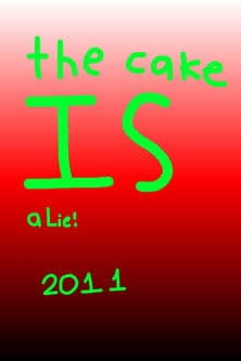 The Cake is a Lie! poster