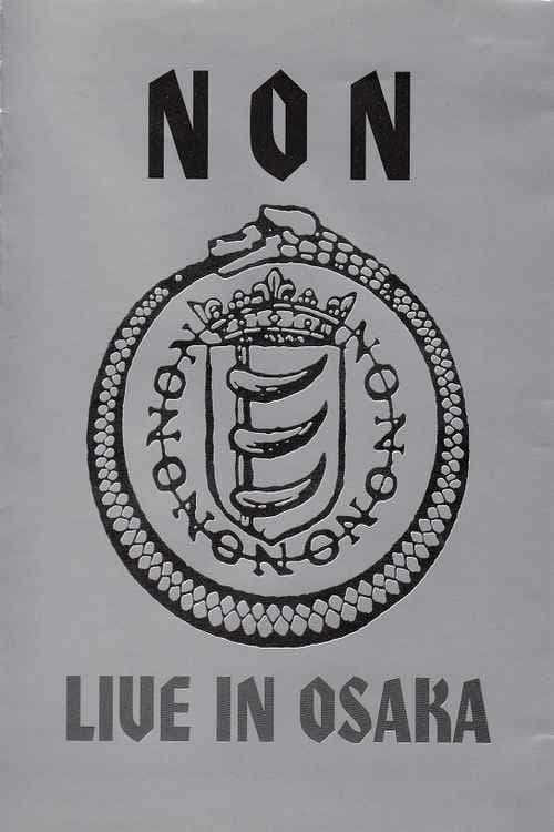 NON: Live in Osaka poster
