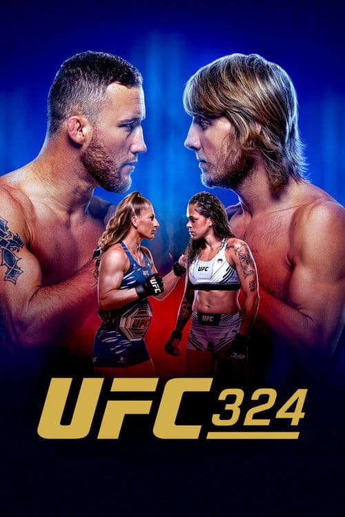 UFC 324: Gaethje vs. Pimblett poster