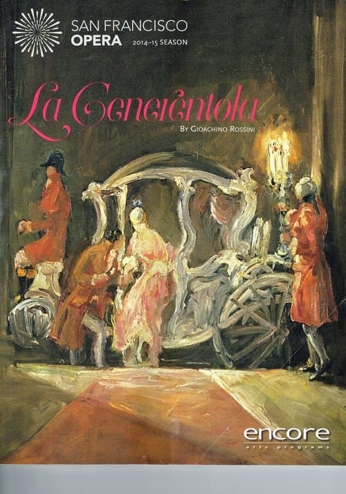 La Cenerentola: San Francisco Opera poster