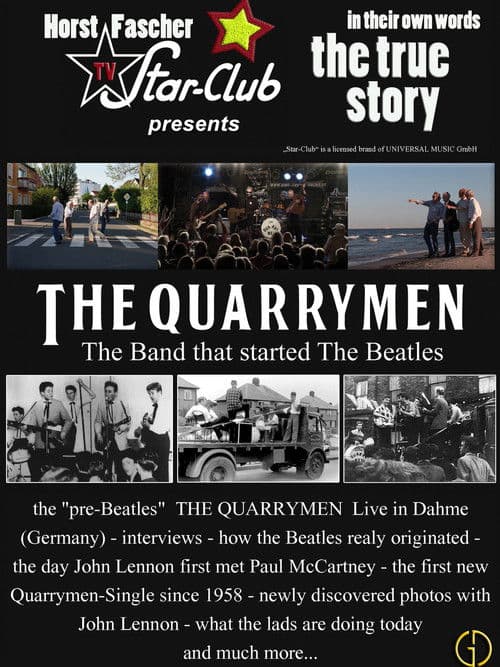 The Quarrymen - The Band that started The Beatles poster