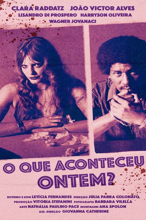 What happened yesterday? poster