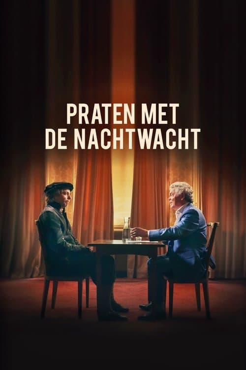 Praten met De Nachtwacht poster