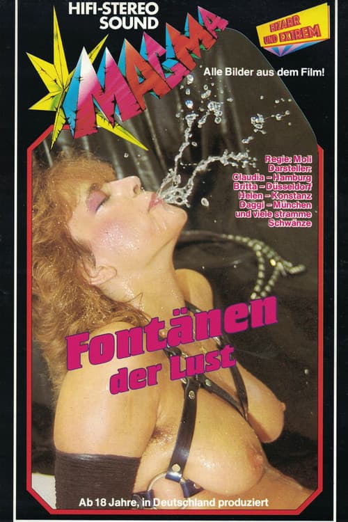 Fontänen der Lust poster