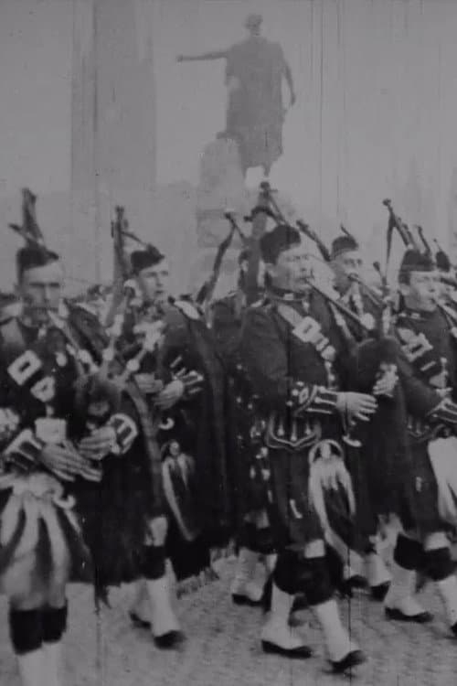 Gordon Highlanders Leaving for the Boer War poster