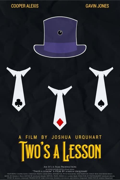 Two's a Lesson poster