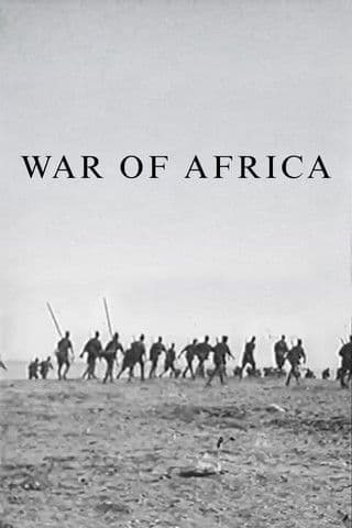 War of Africa poster