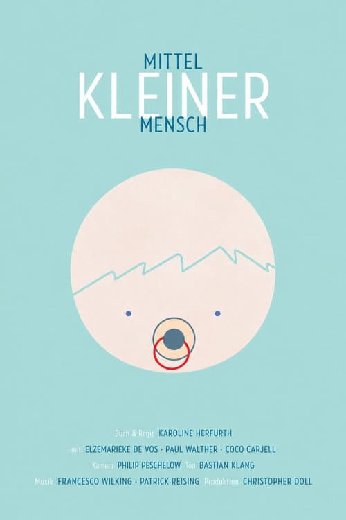 Mittelkleiner Mensch poster