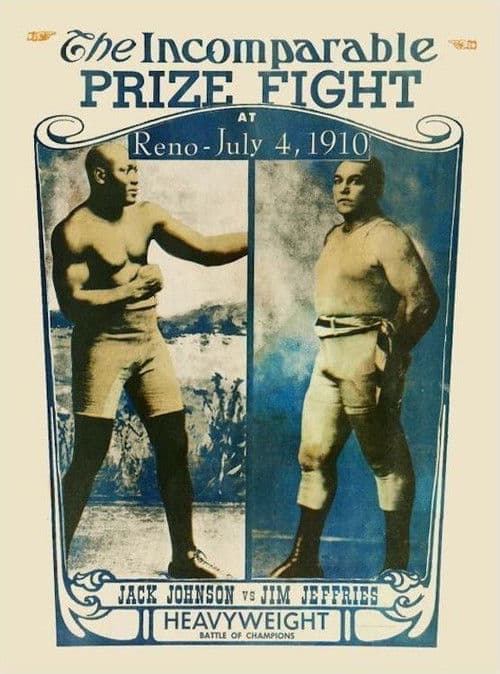 Jeffries-Johnson World's Championship Boxing Contest poster