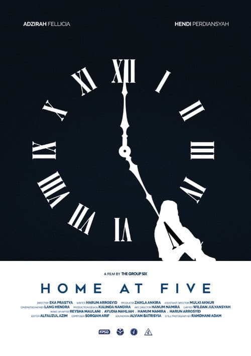 HOME AT FIVE poster