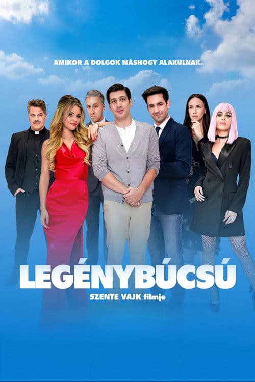 Legénybúcsú poster