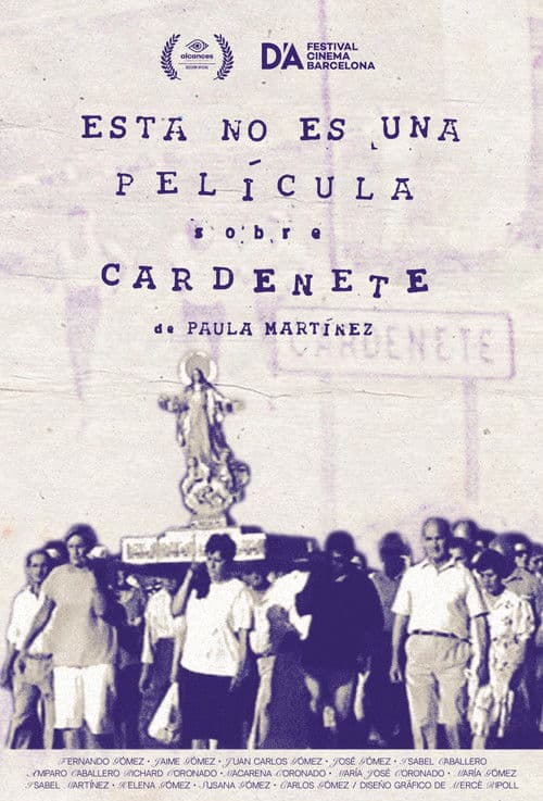 This Is Not a Movie About Cardenete poster