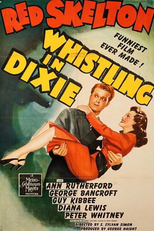 Whistling in Dixie poster