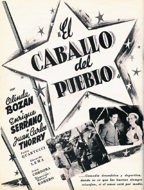 El caballo del pueblo poster