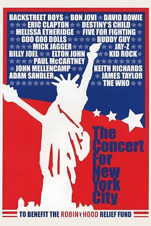 The Concert for New York City poster