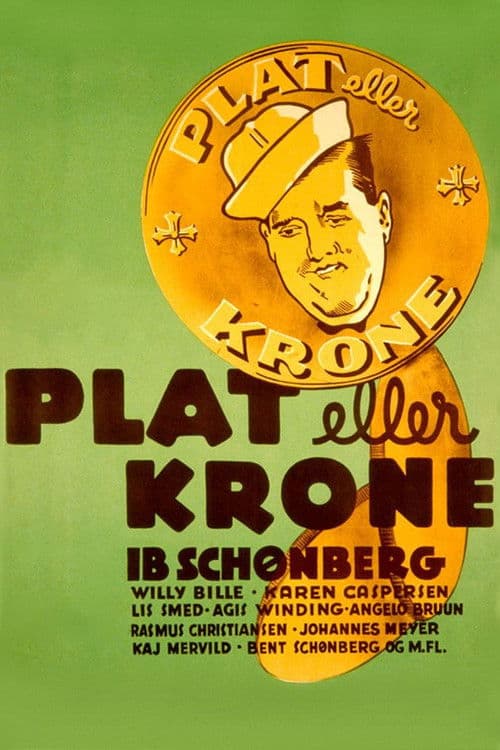 Plat eller krone poster