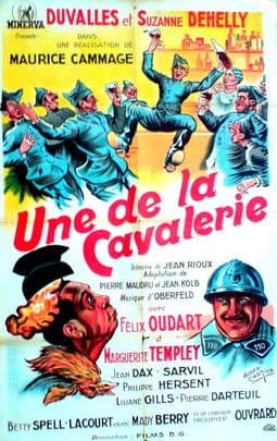 Une de la cavalerie poster