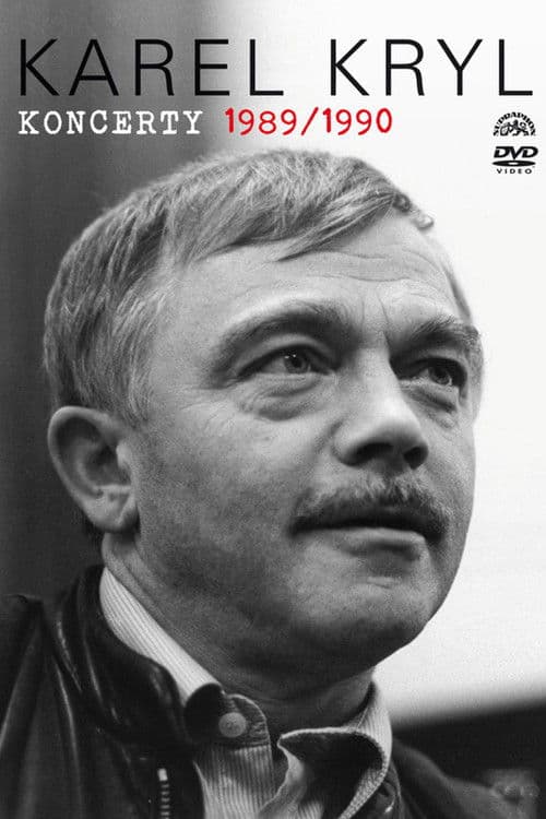 Karel Kryl: Koncerty 1989/1990 poster