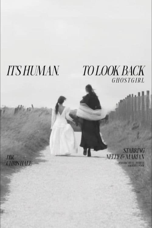 it's human, to look back poster
