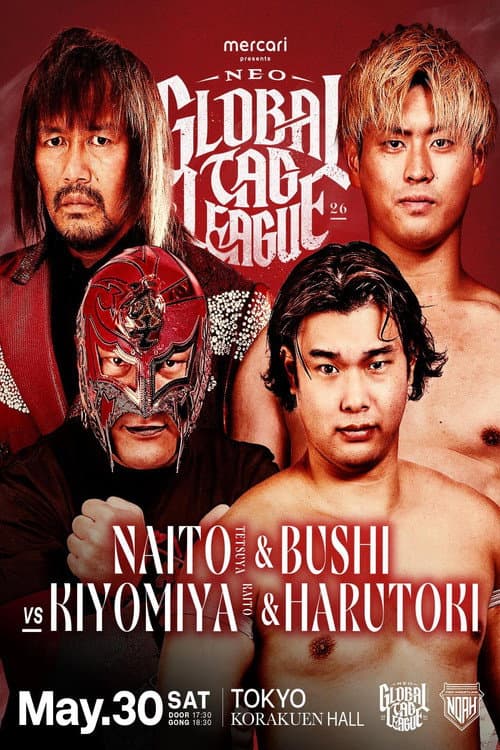 NOAH Neo Global Tag League 2026 ~ Day 4 poster