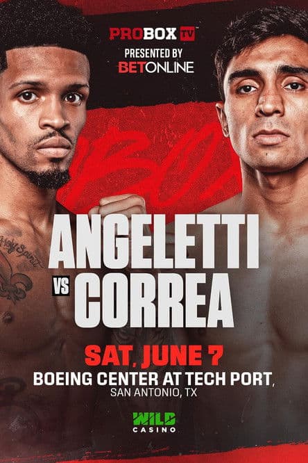 Michael Angeletti vs. Eros Correa poster