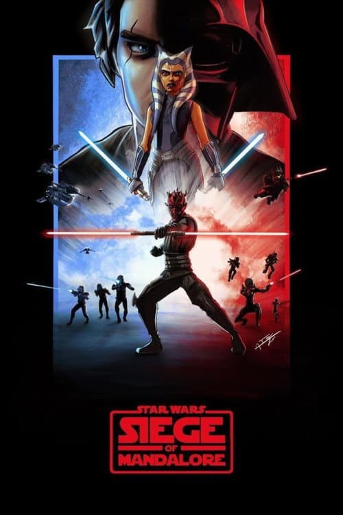Star Wars: The Clone Wars - The Siege of Mandalore poster