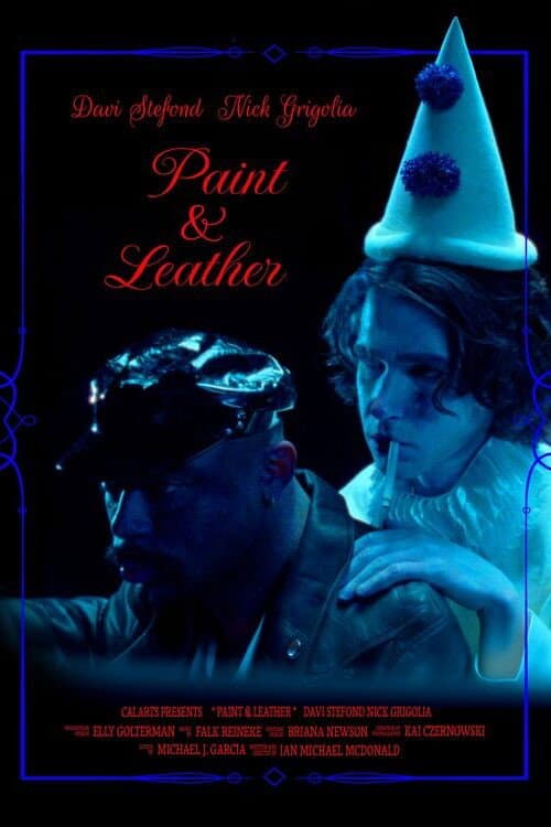 Paint & Leather poster