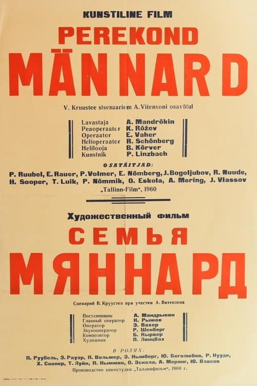 Perekond Männard poster