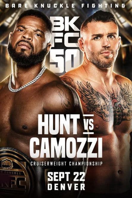 BKFC 50: Hunt vs Camozzi poster