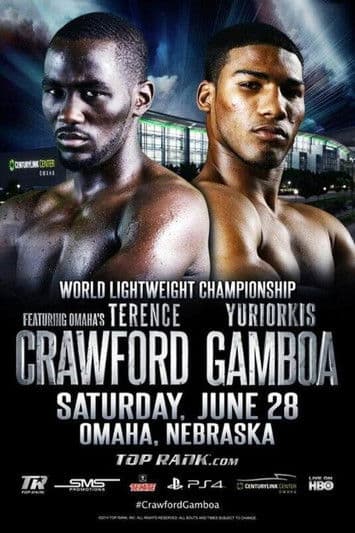 Terence Crawford vs. Yuriorkis Gamboa poster