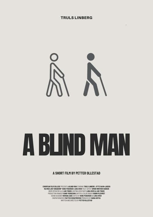 A Blind Man poster