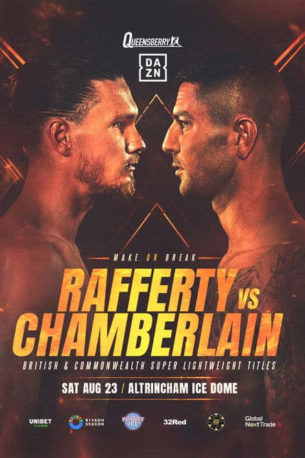 Jack Rafferty vs. Mark Chamberlain poster